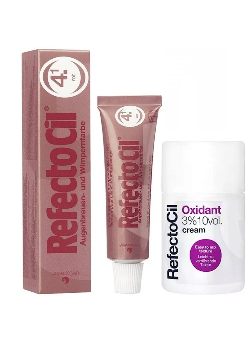 Kit-Refectocil-1-Tinta---1-Oxidante-Creme-N°-4.1-Vermelho