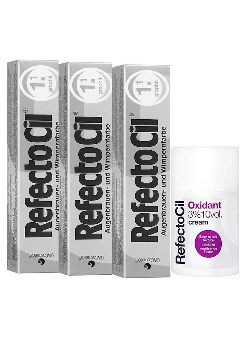 Kit-Refectocil-3-Tinta---1-Oxidante-Creme-N°-1.1-Grafite