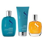 Kit Multi-Benefícios Alfaparf Semi Di Lino Curls Pequeno