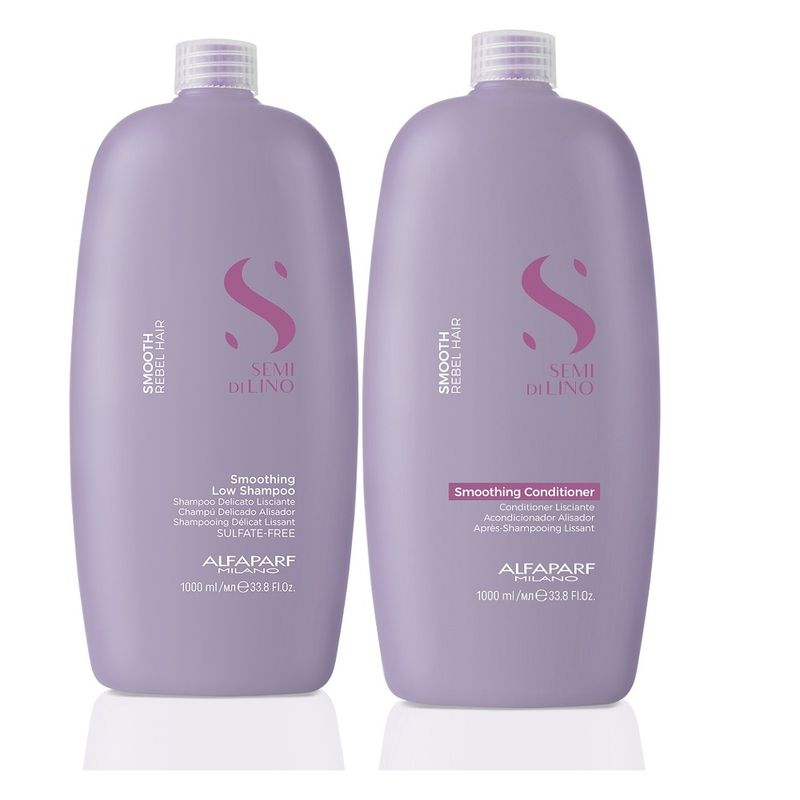 Kit-Shampoo-e-Condicionador-Alfaparf-Semi-di-Lino-Smooth-Grande-imagem-01