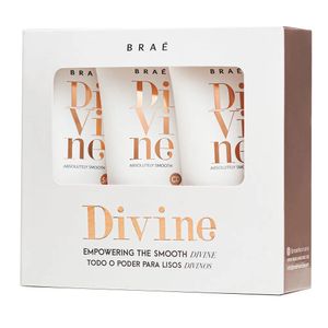 Kit Travel Size Braé Divine - Shampoo + Condicionador + Máscara 60ml