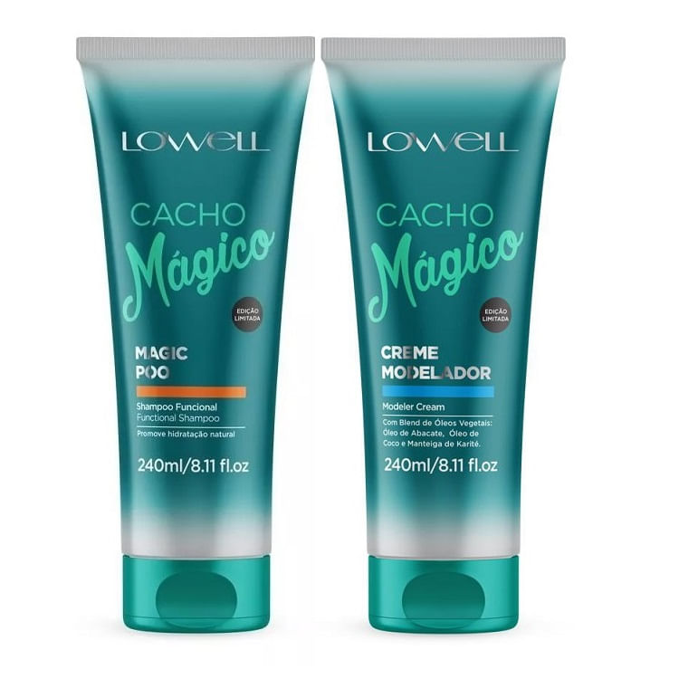 Kit-Shampoo-e-Creme-Modelador-Lowell-Cacho-Magico-Pequeno-Imagem-01