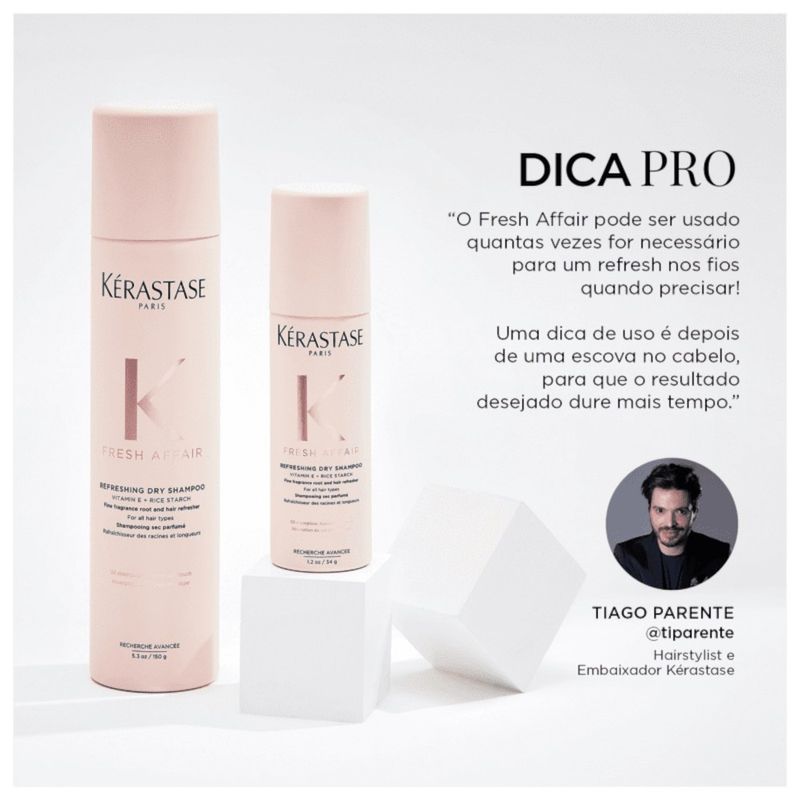 Shampoo a Seco Kérastase Fresh Affair Beleza de Mulher Beleza de Mulher