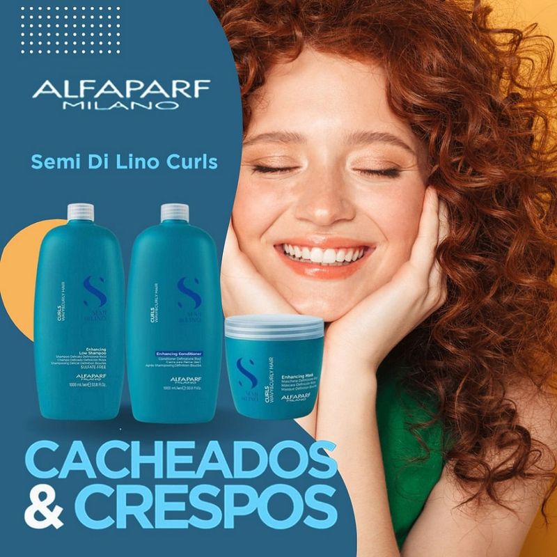 Kit de Tratamento Alfaparf Semi Di Lino Curls