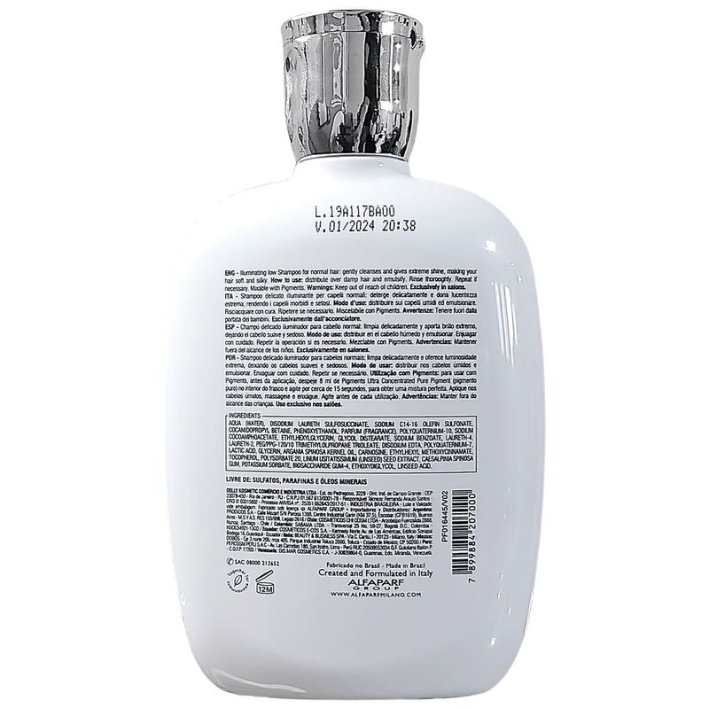 Shampoo-Alfaparf-Semi-Di-Lino-Diamond-Illuminating-Low-250ml-imagem-02