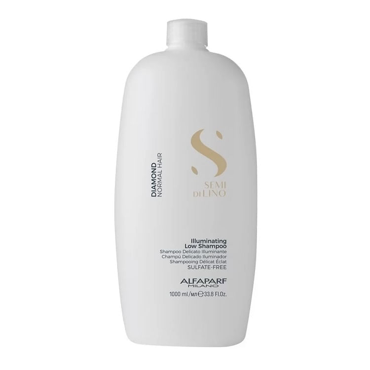 Kit Shampoo e Condicionador Alfaparf Semi Di Lino Diamond Illuminating Grande