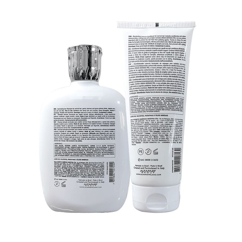 Kit-Shampoo-e-Condicionador-Alfaparf-Semi-Di-Lino-Diamond-Illuminating-Pequeno-Imagem-02
