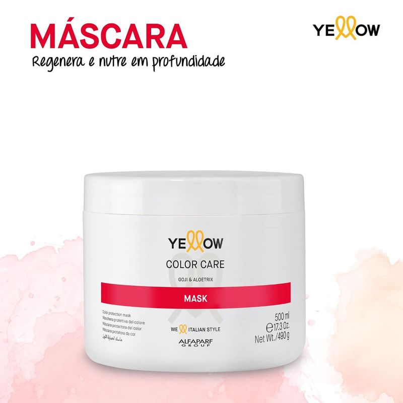 Máscara Yellow Color Care 500ml Beleza de Mulher