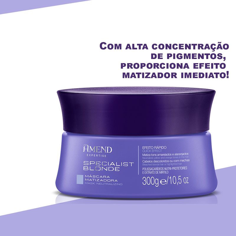 Mascara-Matizadora-Amend-Specialist-Blonde-Expertise-300g-principios-ativos