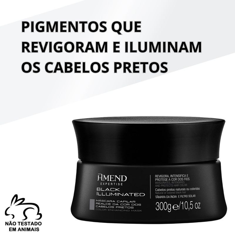 Mascara-Realce-da-Cor-Amend-Black-Illuminated-300g-Imagem-05