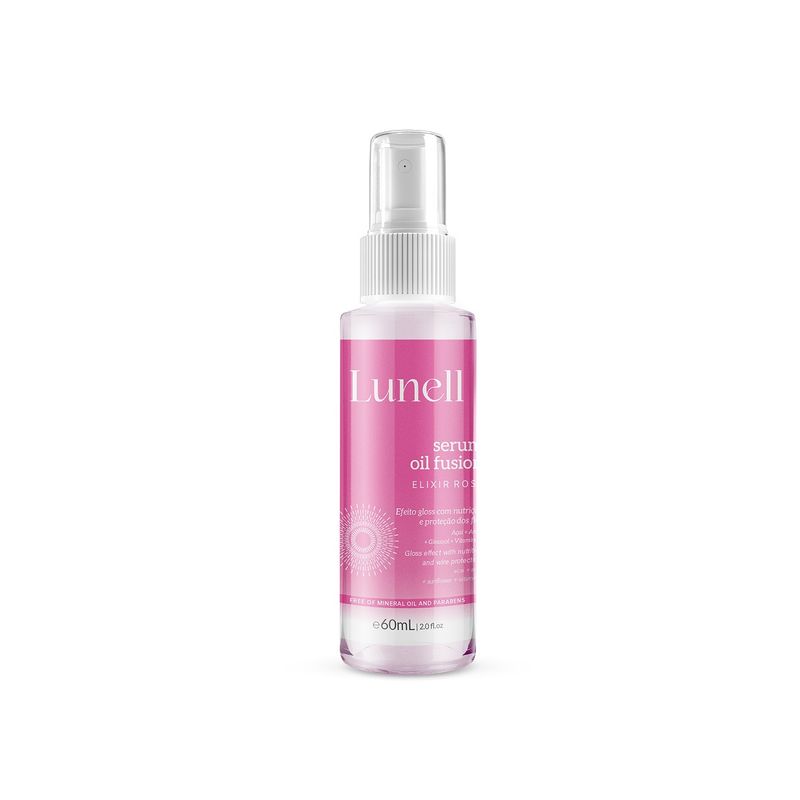 Serum-Lunell-Nutri-Oil-Fusion-Elixir-Rose-60ml-Imagem-01