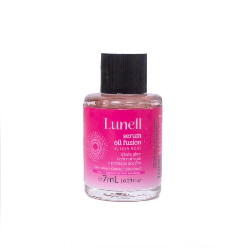 Serum-Lunell-Nutri-Oil-Fusion-Elixir-Rose-7ml-imagem-01